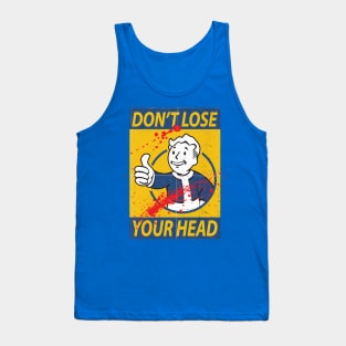 Vault Boy Fallout Blood Poster Tank Top